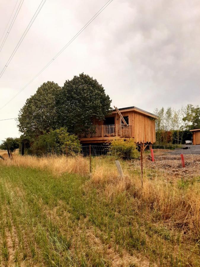 La Cabane Ofuro Βίλα Celles  Εξωτερικό φωτογραφία