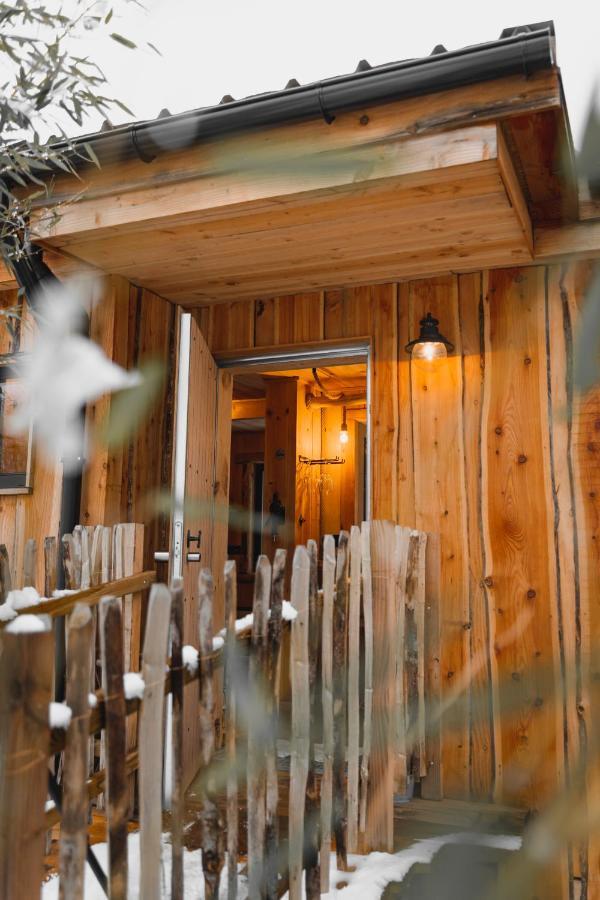 La Cabane Ofuro Βίλα Celles  Εξωτερικό φωτογραφία